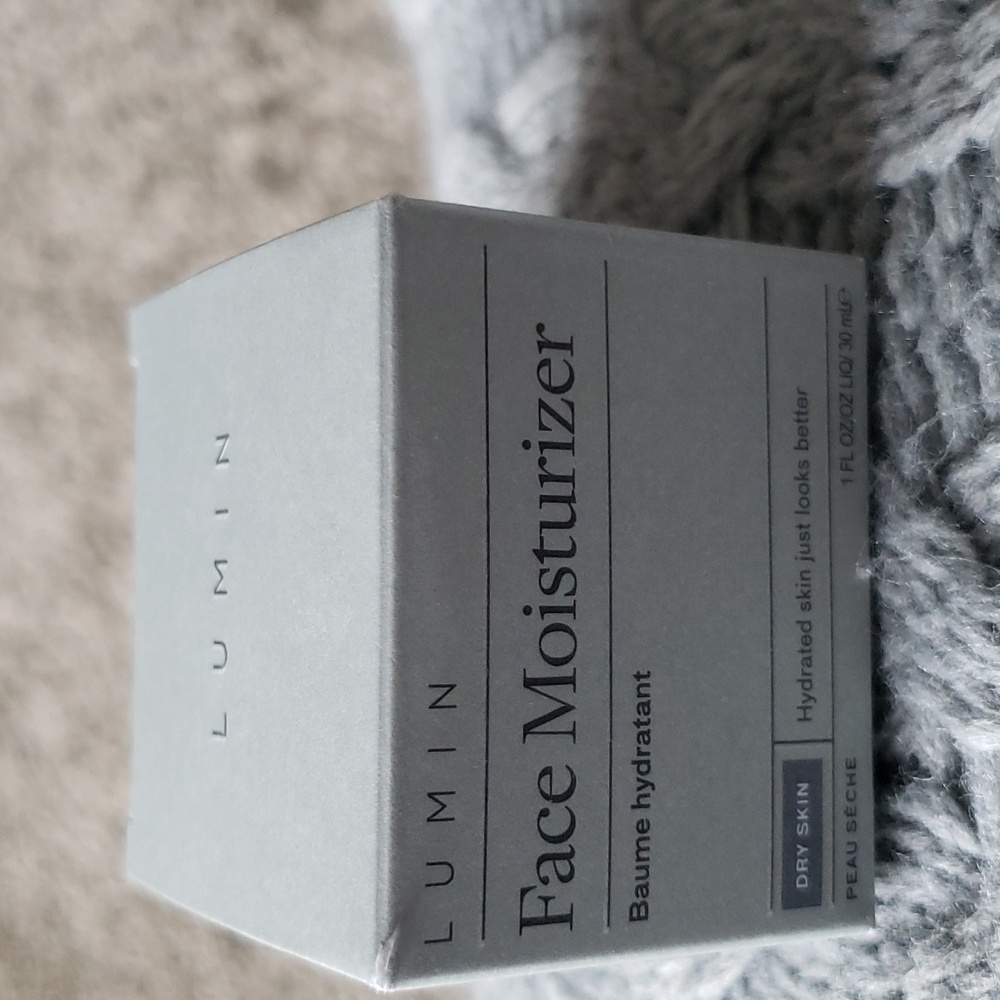 Lumin Mens Face Moisturizer  Dry Skin. NIB